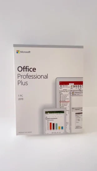 Загрузка с официального веб-сайта Microsoft Office2019 Professiona Plus Новый ящик для ключей Онлайн-активация USB-носитель не требует установки